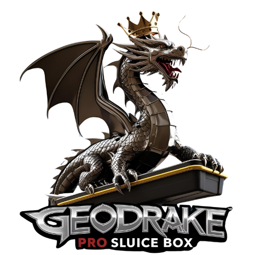 Geodrake – Europäische Profi-Goldwaschrinnen Logo